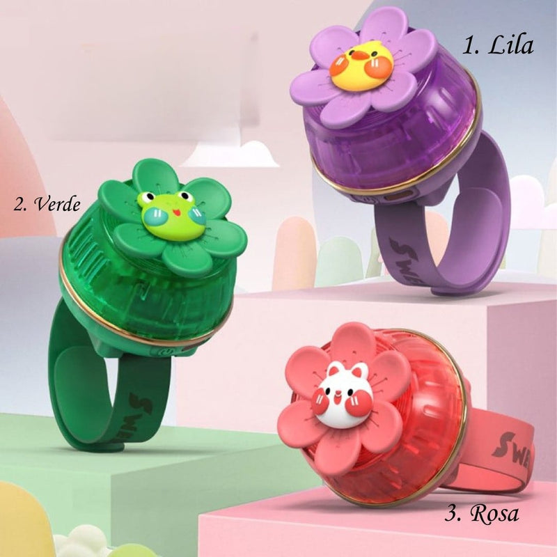 🌬️ Mini Ventilador Pulsera para Niños